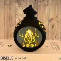 Aura Diya Lumina – Artisanal Ganesh Ji Lantern of Abundance