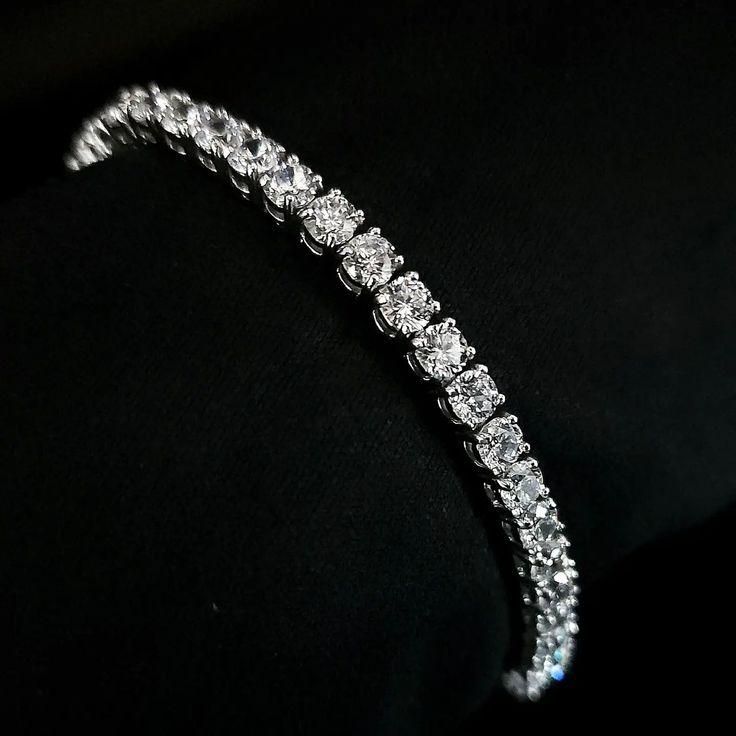 EternaLuxe Radiant Tennis Bracelet