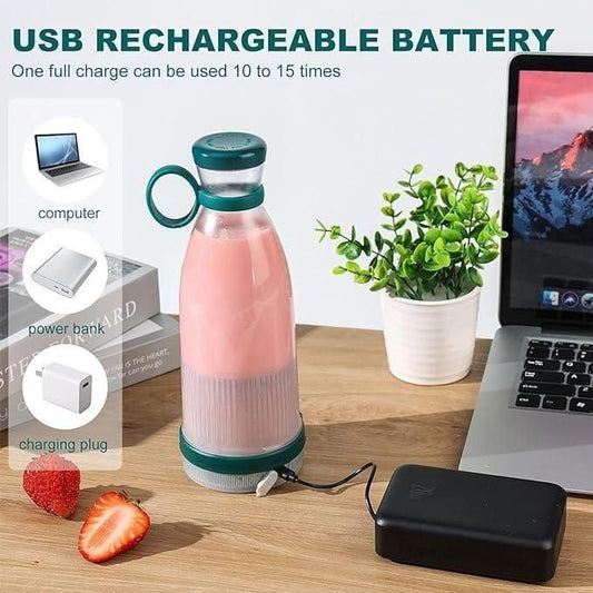 ÉCLAT VOYAGE – Portable USB-C Rechargeable Juicer Blender (380ml)
