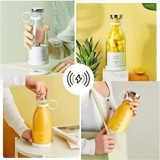 ÉCLAT VOYAGE – Portable USB-C Rechargeable Juicer Blender (380ml)