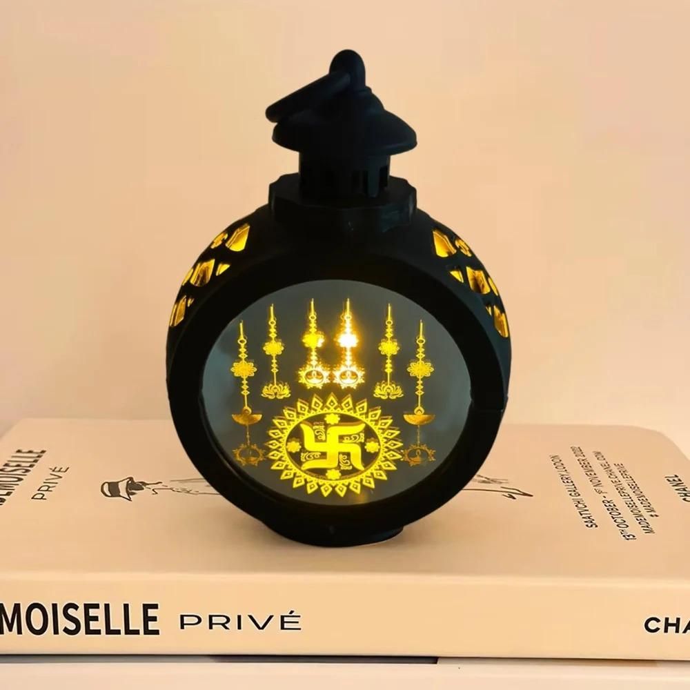 Aura Diya Lumina – Artisanal Ganesh Ji Lantern of Abundance