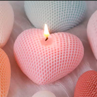 nahata Illume – Artisanal 3D Heart Candle Duo