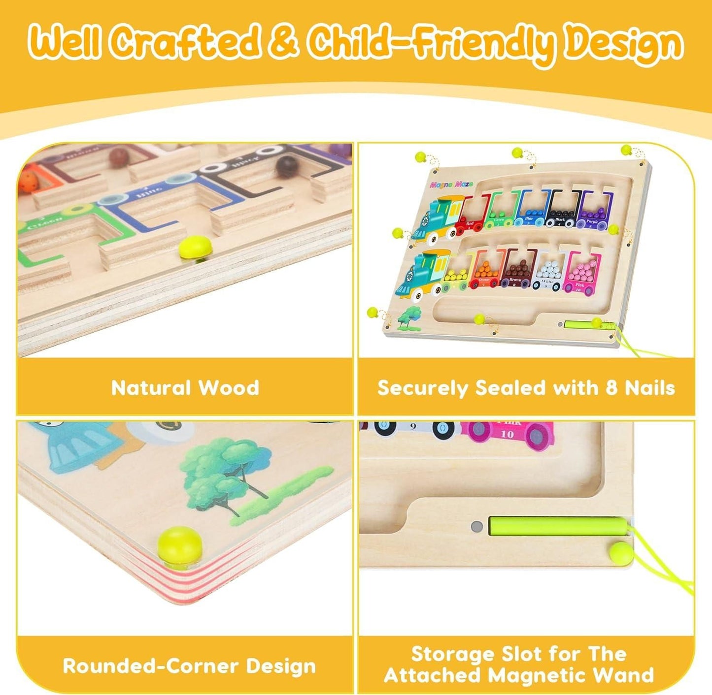 Lumière Montessori Magnétique – The Artisan Learning Heirloom