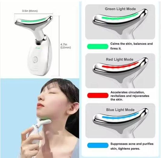 The Luminique Crystalline Facial & Neck Contour Device