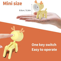 LUMINA CERF – Artisan Deer Silhouette LED Desk Luminaire