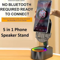 5 in 1 Wireless Induction Speaker