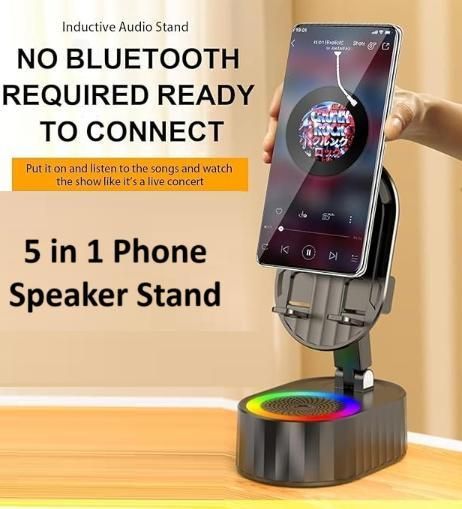 5 in 1 Wireless Induction Speaker