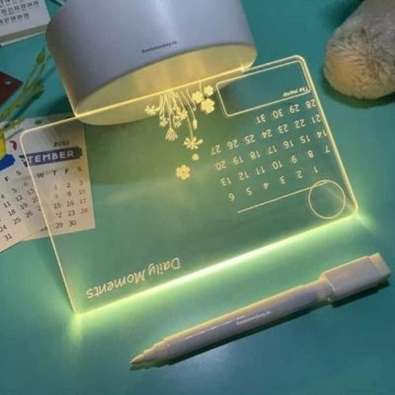 LumiLux Signature Message Board Lamp