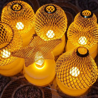 Luminous Diwali Lantern Collection – Set of 6 Artisanal LED Ornaments
