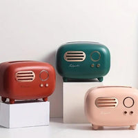 Vintage Radio Box Tissue Holder