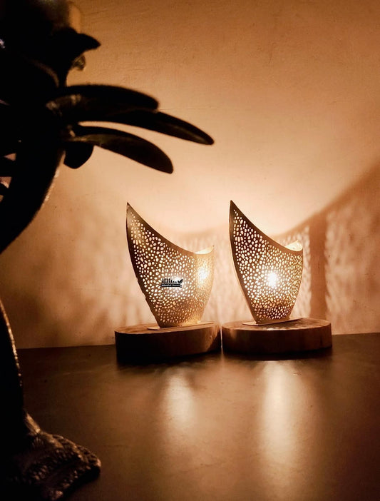 Boat Diya Pack of 2