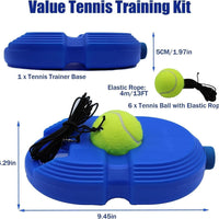 ElitePro Solo Tennis Trainer Rebound Ball with Premium String