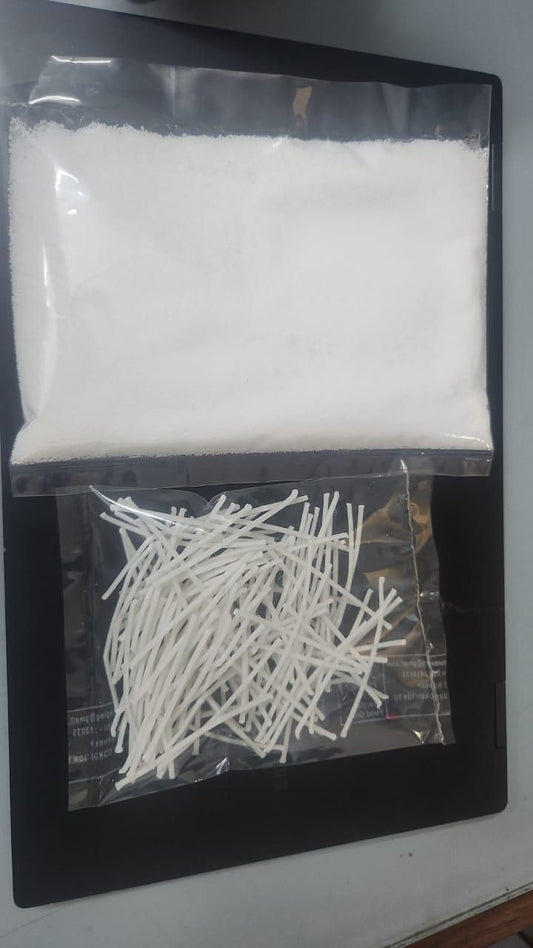 Nacre Artisan Soy Wax Collection – 200g Pearl Wax + 50 Organic Wicks