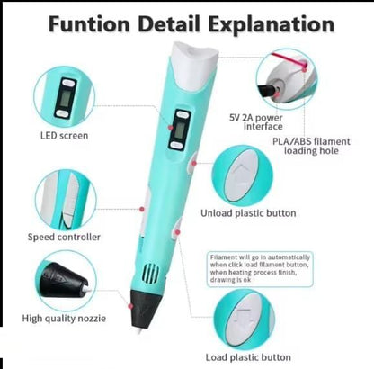 3D Printer Pen for Kids