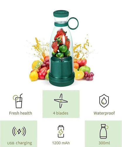 ÉCLAT VOYAGE – Portable USB-C Rechargeable Juicer Blender (380ml)