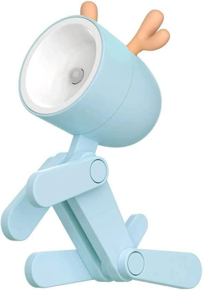 LUMINA CERF – Artisan Deer Silhouette LED Desk Luminaire