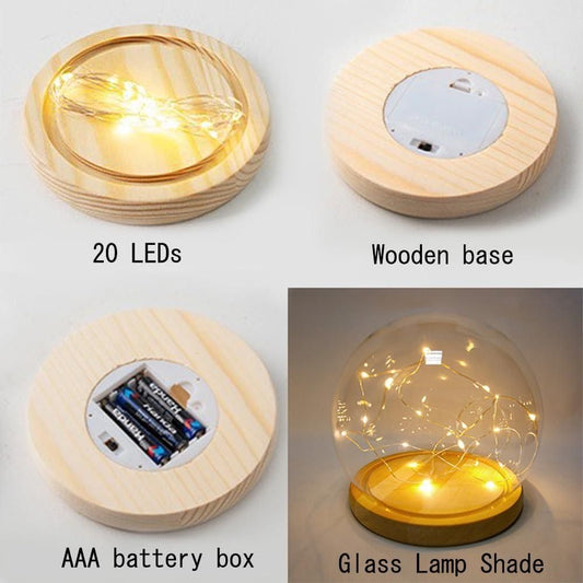 LUMINA BLOOM – Artisanal Touch-Activated Table Luminaire
