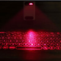 LEING FST Virtual Laser Keyboard Bluetooth Wireless Projector Phone Keyboard For Computer Pad Laptop With Mouse Function