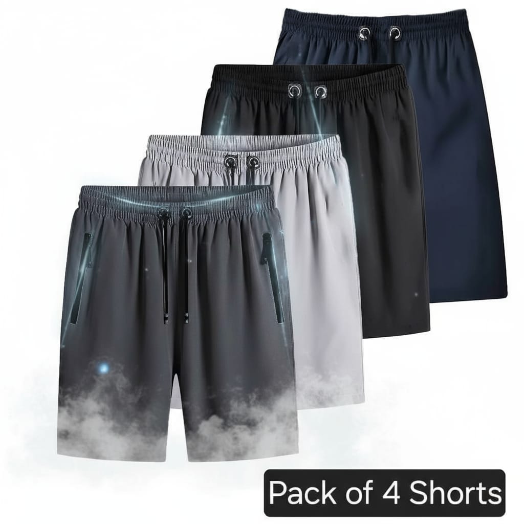 AETHER WEAVE | Men's Premier Performance Shorts (4-Pack Collection)