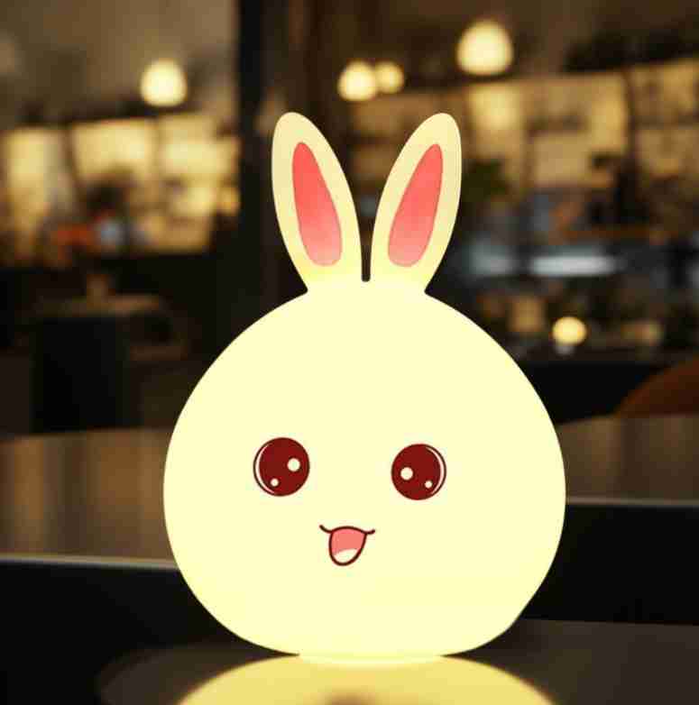 Rabbit Silicone Touch Sensor Light