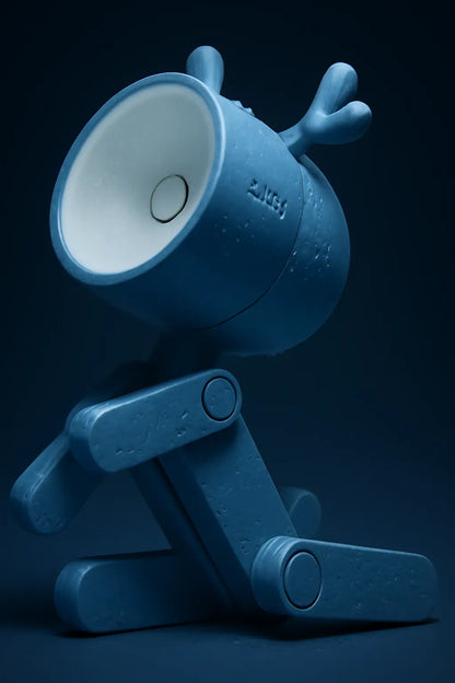 LUMINA CERF – Artisan Deer Silhouette LED Desk Luminaire