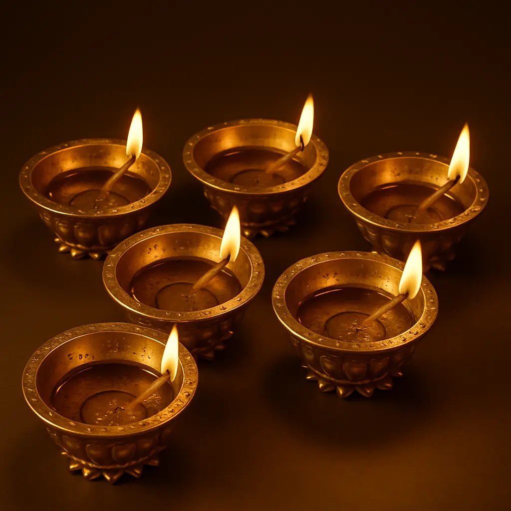 Water Pouring  Diya Led Light