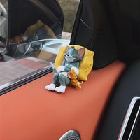 Tom & Jerry Cute Sleeping Car Interior Accessory