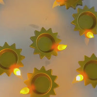 Water Pouring  Diya Led Light